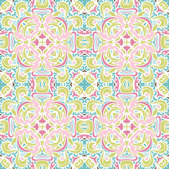Abstract spring texture seamless vector pattern