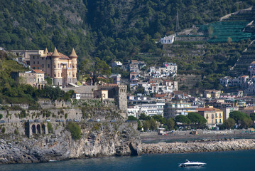 Landscape Maiori Village, Italy