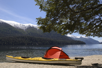 Camping and expedition in Patagonia 