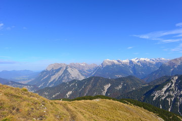 Seefelder Joch Tirol im Herbst