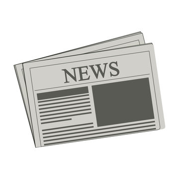 news paper information isolated icon vector illustration design