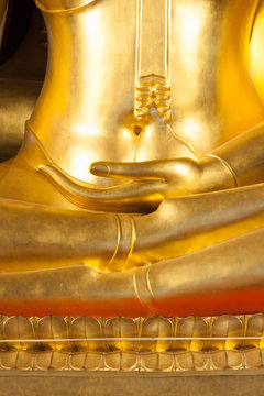 Buddhist statue hand