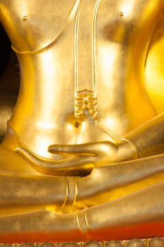 Buddhist statue hand