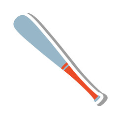 baseball bat equipment icon vector illustration design