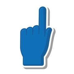 Obraz premium baseball glove first isolated icon vector illustration design