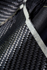 Carbon fiber composite raw material