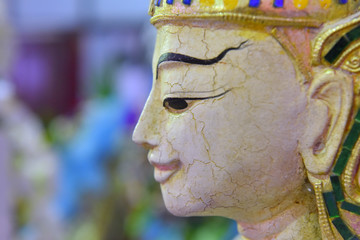 Wooden puppets Thailand