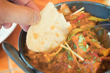 indian food on the table