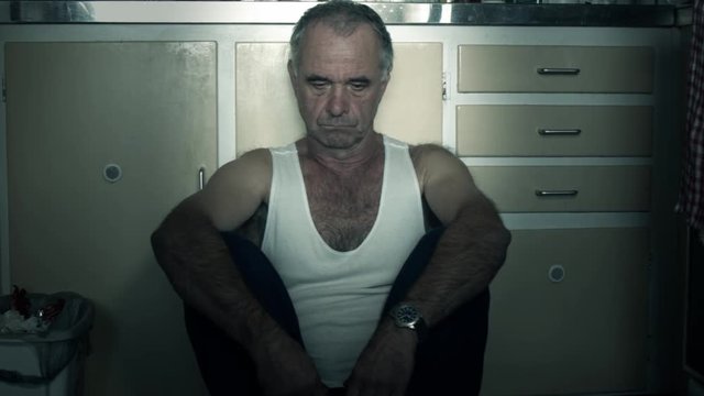 Adult suicide depression with drug and alcohol addiction that may cause a mental health disorder