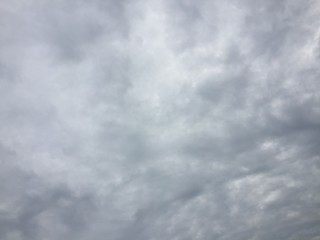 Sky after rain storm