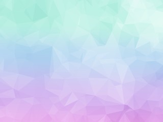 Pink and blue gradient triangle abstract background illustration