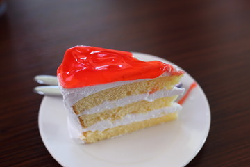 Strawberry Jam Cake