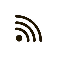Wi fi , wireless connection icon vector

