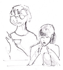 Instant sketch, girls