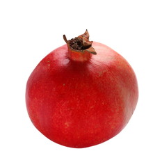 Pomegranate isolated on white background
