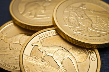 Goldmünzen Kangaroo