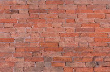 Background with the brick of wall