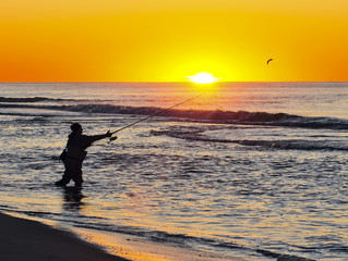 Sunrise Fisherman - 125185287