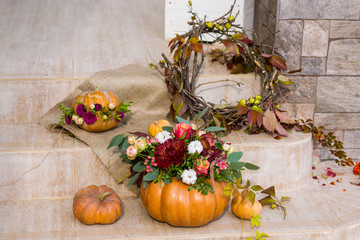 Fototapeta na wymiar Lovely autumn decor