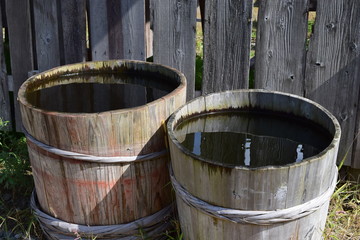 木製の桶