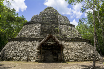 カンクンのコバ遺跡