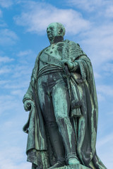 Fototapeta na wymiar Karl Friedrich Statue