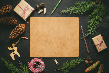 Christmas or New Year background