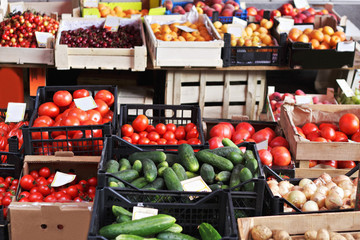 Fruits and vegetables