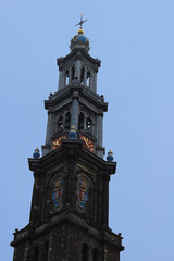 Fototapeta na wymiar Amsterdam - Westerkerk