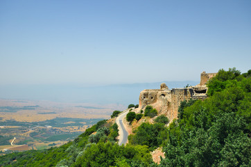 Fototapeta na wymiar The Nimrod Fortress