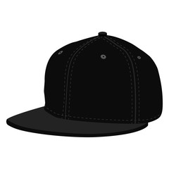 Black baseball cap