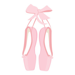 Pink ballet pointe © viktorijareut