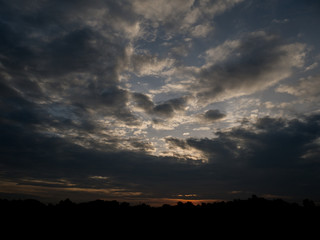 cloud and sky on morning time befor sunrise