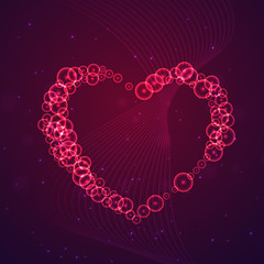 love hearts background