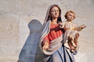 Madonna mit Kind, Sion, Sitten, Wallis