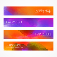 holi festival banners
