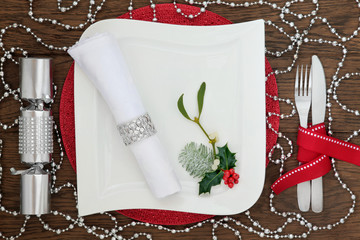 Fun Christmas Table Setting