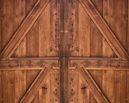 Wooden Gate Background