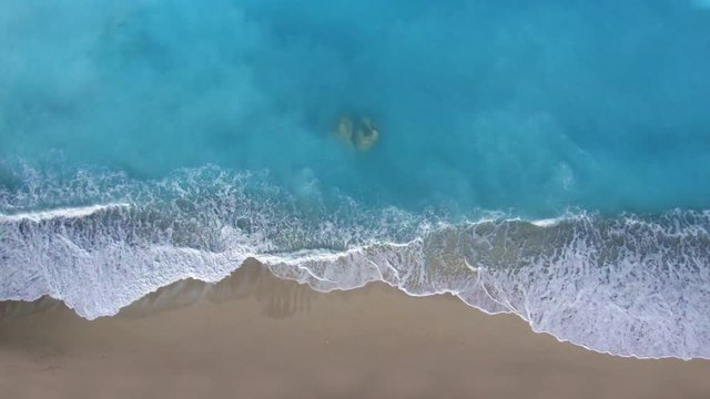 Kathisma beach in Lefkas island Greece
