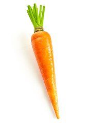 carrot isolated on white background