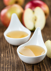 Portion of Applesauce (selective focus)