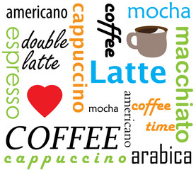 Coffee types names