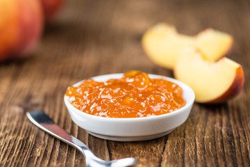 Fresh made Peach Jam