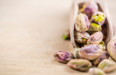 Pistachio Kernels (selective focus)
