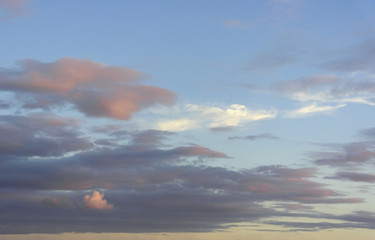 Beautiful evening sky