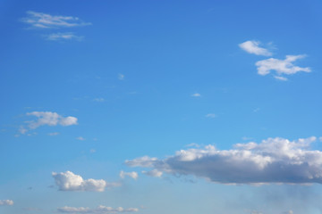 Beautiful blue sky