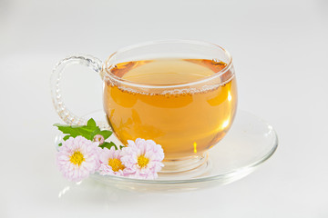 green tea in beautiful cup