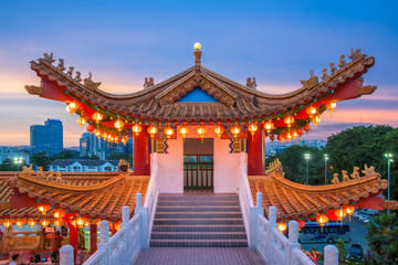 Thean Hou Temple on the Mid-Autumn Festival, Kuala Lumpur