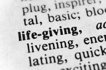 Obraz premium Life-giving