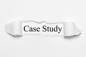 Case Study on white torn paper